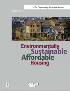 Environmentally Sustainable Affordable Housing