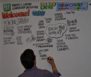 BHP Cafe Graphic Recording