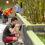 A Young Leaders Group from ULI Los Angeles participates in a community service project.